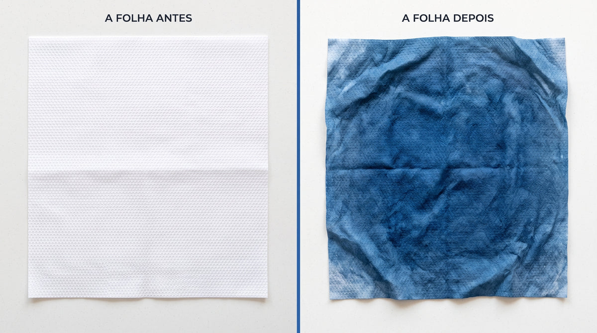 Folhas Antimanchas para Lavagem