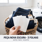 Folhas Antimanchas para Lavagem